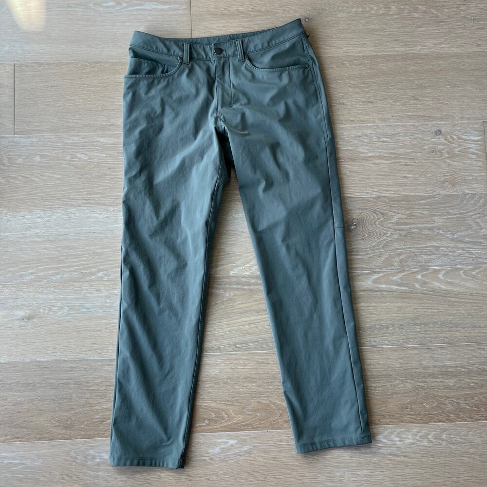 Lululemon Men's ABC Pant Classic Warpstreme Grey Sage 32x30